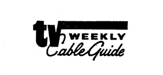 TV WEEKLY CABLE GUIDE logo