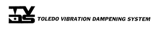 TVDS TOLEDO VIBRATION DAMPENING SYSTEM logo