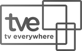 TVE TV EVERYWHERE logo