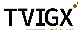 TVIGX BEYOND WHAT YOU SEE logo