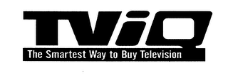 TVIQ THE SMARTEST WAY TO BUY TELEVISION logo