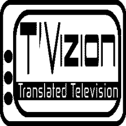 T'VIZION TRANSLATED TELEVISION logo