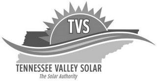 TVS TENNESSEE VALLEY SOLAR THE SOLAR AUTHORITY logo