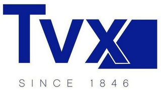 TVX SINCE 1846 logo