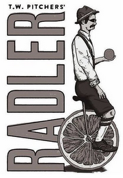T.W. PITCHERS' RADLER logo