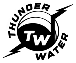 TW THUNDER WATER logo
