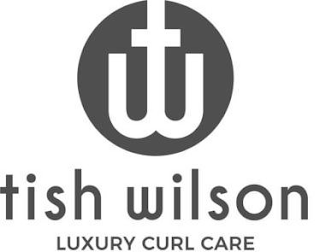 TW TISH WILSON LUXURY CURL CARE logo