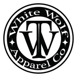TW WHITE WOLF APPAREL CO logo