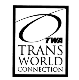 TWA TRANS WORLD CONNECTION logo