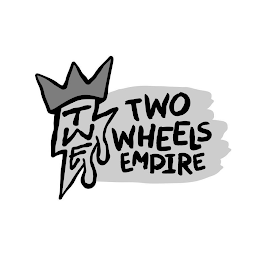 TWE TWO WHEELS EMPIRE logo