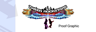 TWEEN ROCKSTARS PROOF GRAPHIC logo