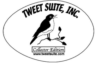 TWEET SUITE INC. COLLECTOR EDITION WWW.TWEETSUITE.COM logo
