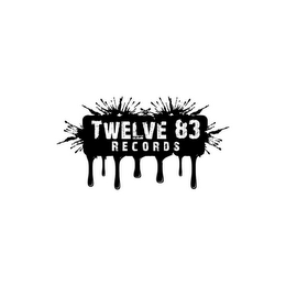 TWELVE 83 RECORDS logo