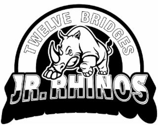TWELVE BRIDGES JR. RHINOS logo