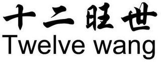 TWELVE WANG logo
