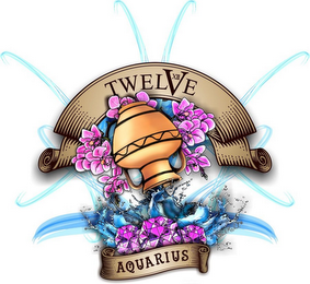 TWELVE XII AQUARIUS logo