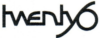 TWENTY 6 logo