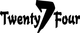 TWENTY 7 FOUR logo