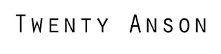 TWENTY ANSON logo