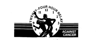 TWENTY-FOUR HOUR RELAY AGAINST CANCER 1 2 3 4 5 6 7 8 9 10 11 12