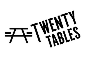 TWENTY TABLES logo