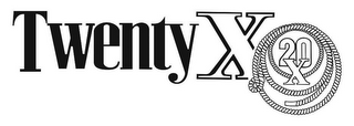 TWENTY X 20X logo