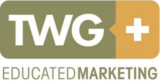 TWG + EDUCATED MARKETING logo