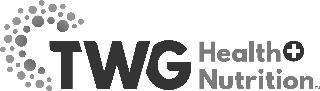 TWG HEALTH + NUTRITION logo