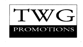 TWG PROMOTIONS logo