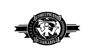 TWI AUTHENTICATED MEMORABILIA SPORTS ENTERTAINMENT logo