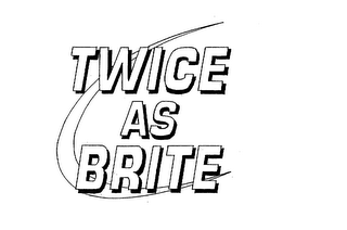 TWICE AS BRITE logo