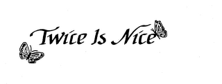 TWICE IS NICE logo