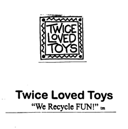 TWICE LOVED TOYS logo