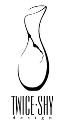 TWICE SHY DESIGN logo