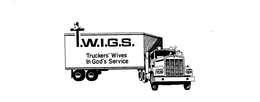T.W.I.G.S. TRUCKERS' WIVES IN GOD'S SERVICE logo