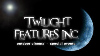 TWILIGHT FEATURES INC. OUTDOOR CINEMA -SPECIAL EVENTS logo