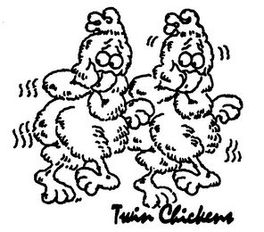 TWIN CHICKENS logo
