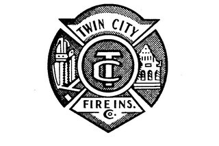 TWIN CITY FIRE INS. CO. T.C. logo