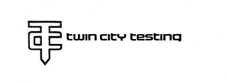 TWIN CITY TESTING TC logo