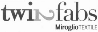 TWIN FABS MIROGLIOTEXTILE logo