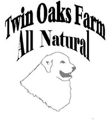 TWIN OAKS FARM ALL NATURAL logo