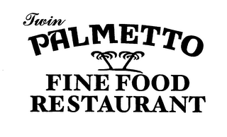 TWIN PALMETTO FINE FOOD RESTAURANT logo