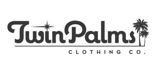 TWIN PALMS CLOTHING CO. logo