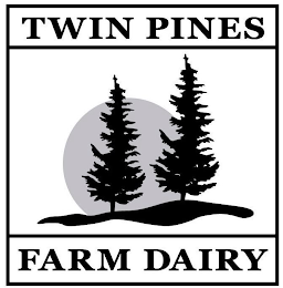 TWIN PINES FARM DAIRY logo