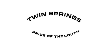 TWIN SPRINGS PRIDE OF THE SOUTH logo