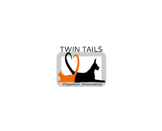 TWIN TAILS CAGELESS GROOMING logo