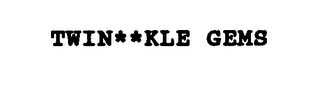 TWIN**KLE GEMS logo