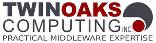 TWINOAKS COMPUTING INC. PRACTICAL MIDDLEWARE EXPERTISE logo