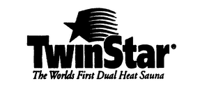 TWINSTAR THE WORLD FIRST DUAL HEAT SAUNA logo