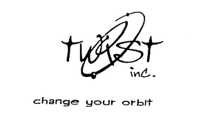 TWIST INC. CHANGE YOUR ORBIT logo
